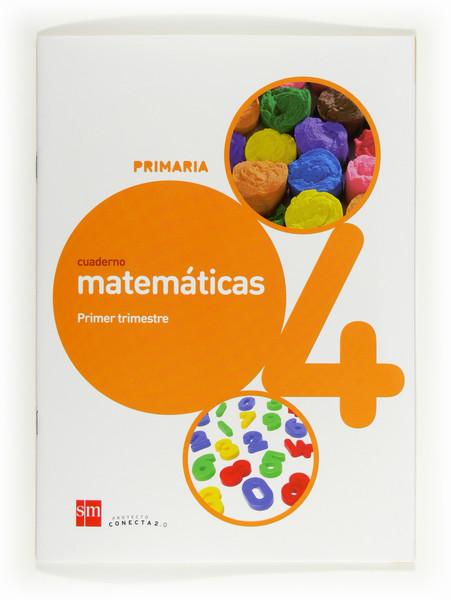 Foto Cuaderno matematicas 1 trimestre conecta 2.0 2012 4º primaria (en papel)