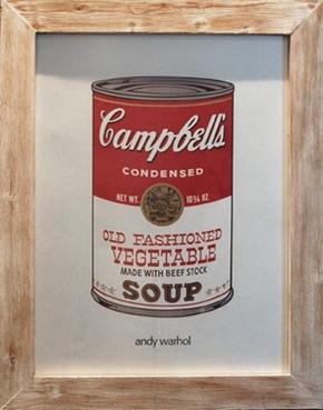 Foto Cuadro diseño Moderno - Cartel Andy Warhol 