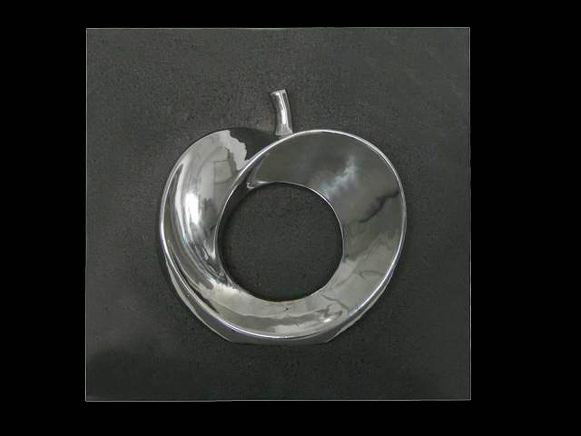 Foto Cuadros Bajorrelieve : Modelo MANZANA PLATEADA