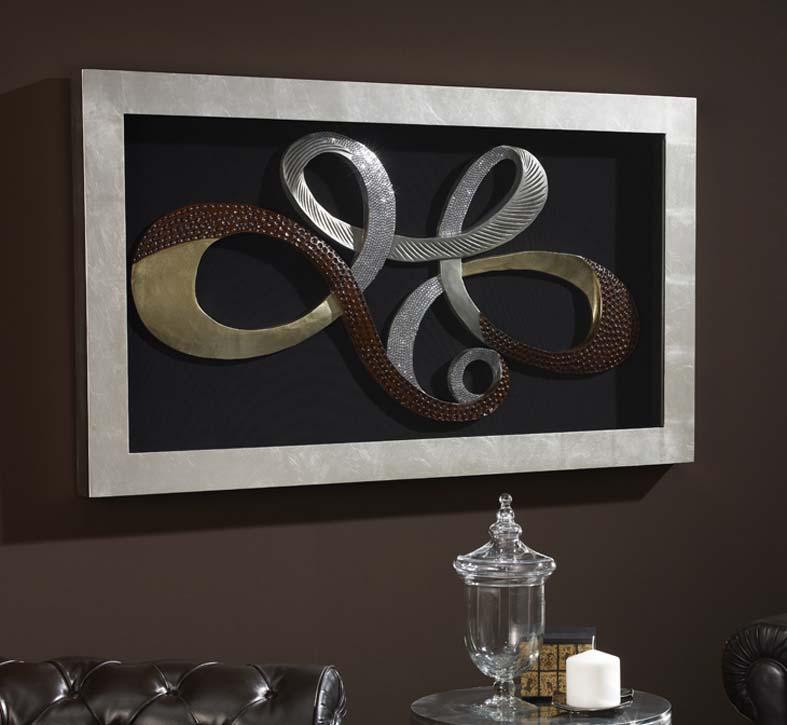 Foto Cuadros Bajorrelieve c/vitrina : Modelo LAZOS