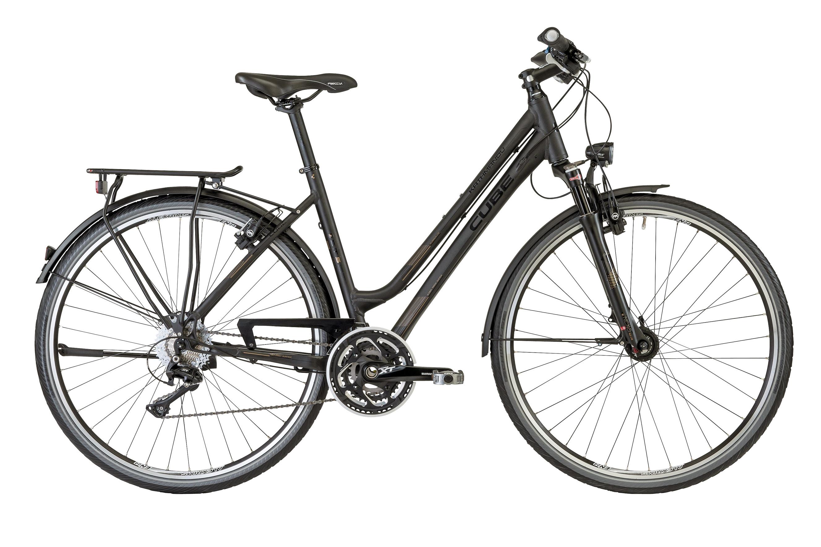 Foto Cube Kathmandu Lady Bicicleta Mujer negro, 50 cm