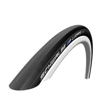 Foto Cubierta de ciclismo Schwalbe Lugano HS384 700x25 plegable color