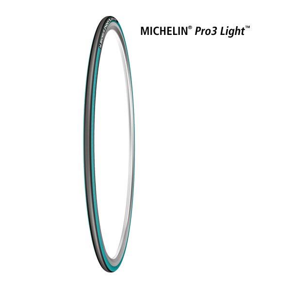 Foto Cubierta Michelin 700x23 PRO 3 LIGHT Azul/Negro