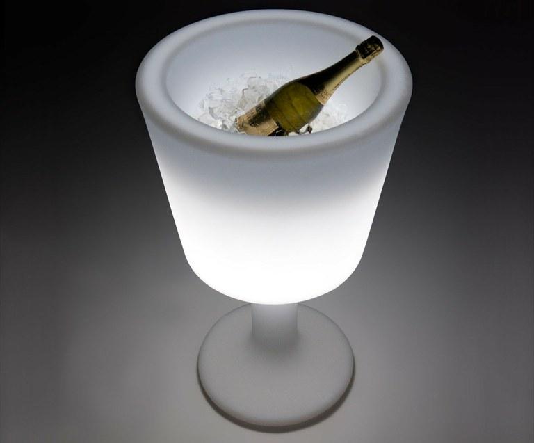 Foto Cubitera iluminada light drink slide