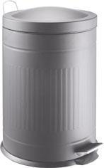 Foto Cubo 20l c/pedal retro mate 12825-gris