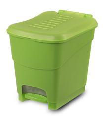 Foto Cubo 20l c/pedal verde ambit 080707lg