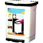 Foto CUBO BASURA PEDAL PLAST. BLANCO 8Lts 455 TOYMA