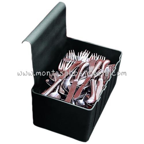 Foto Cubo Cubiertos Negro Bc1115shc