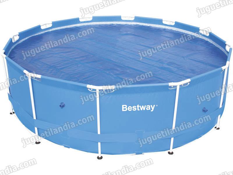 Foto Cubre piscina 350 cm.bestway 58242 solar