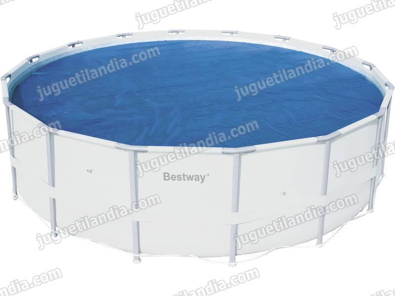 Foto Cubre piscina 470 cm.bestway 58253 solar