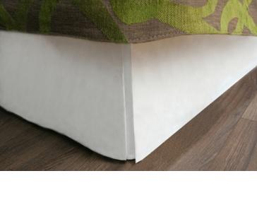 Foto Cubrecanapé INGLÉS blanco 100% algodón
