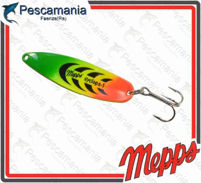Foto Cuchara ondulante Mepps Syclops Firetiger
