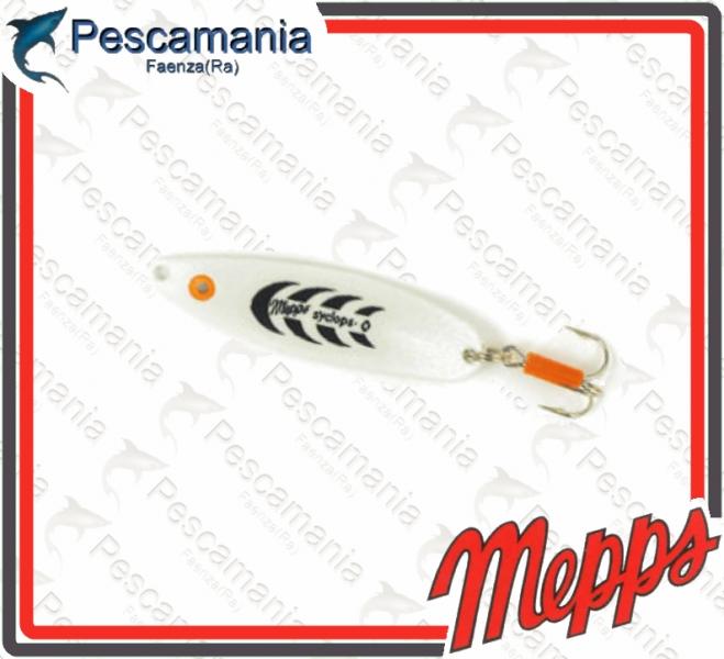 Foto Cuchara ondulante Mepps Syclops White