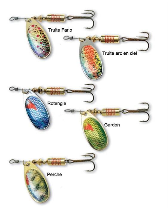 Foto cucharilla rotacional balzer colonel z spinner trucha arco iris - 3g