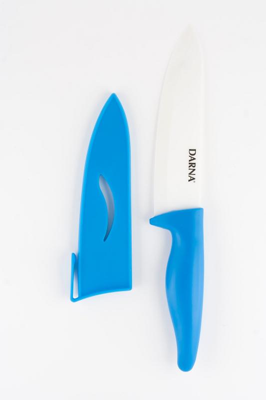Foto Cuchillo Darna Ceramica 16 Cms AzulCheff