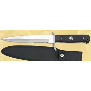 Foto Cuchillo táctico Martinez Albainox hoja acero inox de 18 cm Incluye funda de nylon 31889