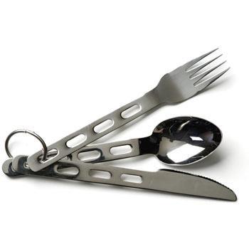 Foto Cuchillo, tenedor y cuchara Lifeventure