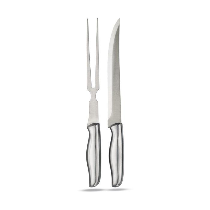 Foto Cuchillo y tenedor para trinchar