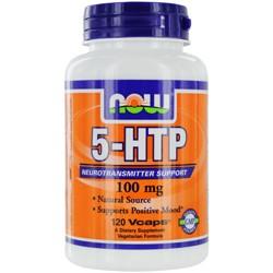 Foto Cuerpo NOW Foods de Now 5-HTP 100 mg de apoyo neurotransmisores-120 V