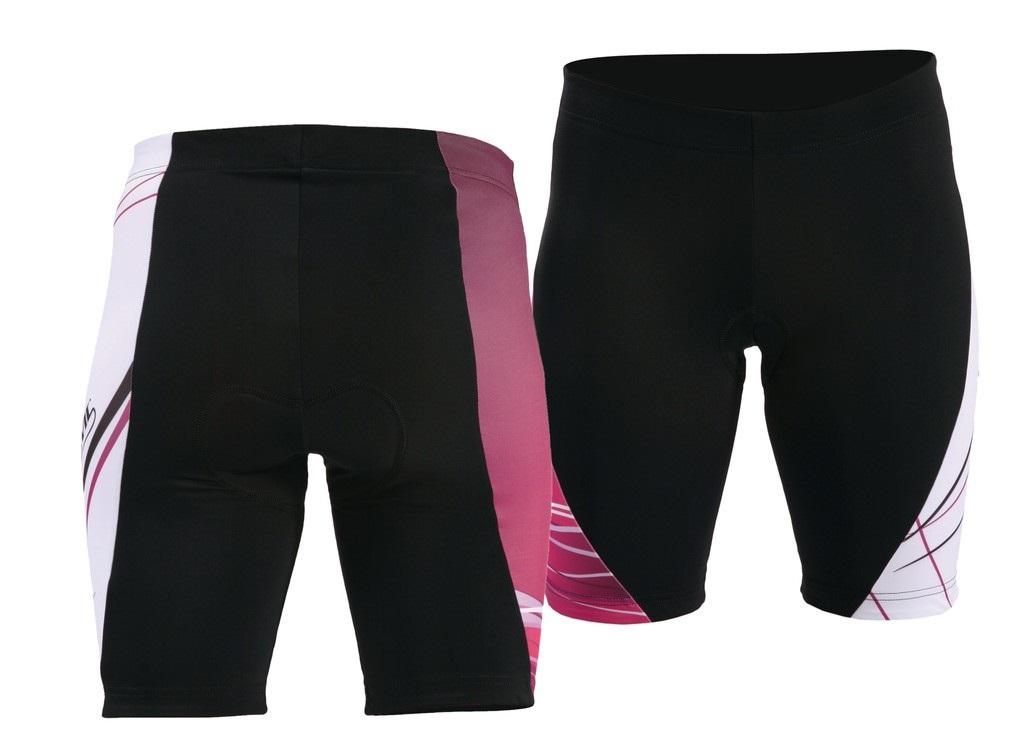 Foto Culote Corto Mujer Redvil Negro Rosa-XS