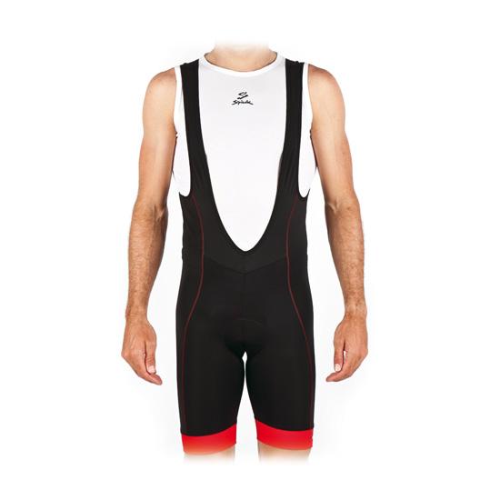 Foto Culote Spiuk Anatomic Bib Short 2012 normal length color negro y rojo