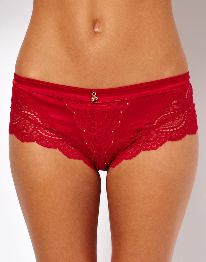 Foto Culotte Gilded Genie de Pleasure State Rojo