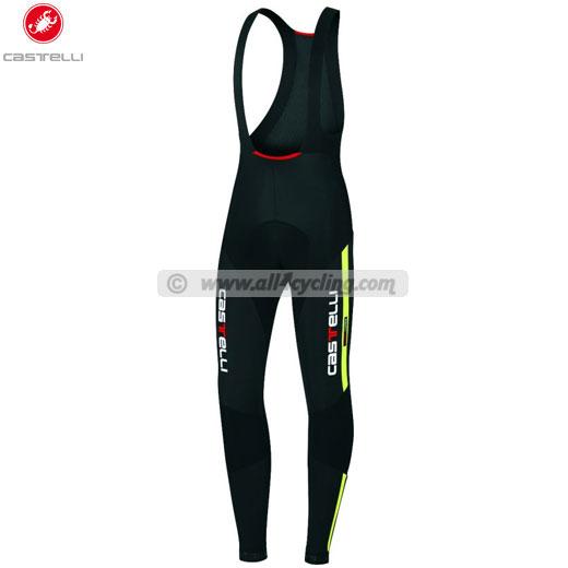 Foto Culotte largo Castelli Sorpasso - Negro/Amarillo Fluo