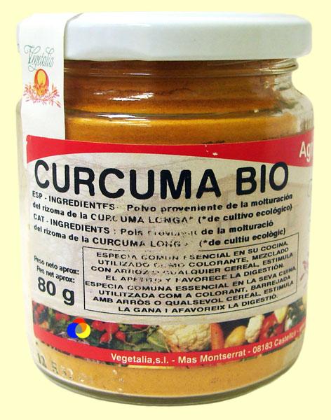 Foto Curcuma en polvo BIO - Vegetalia - 80 gramos