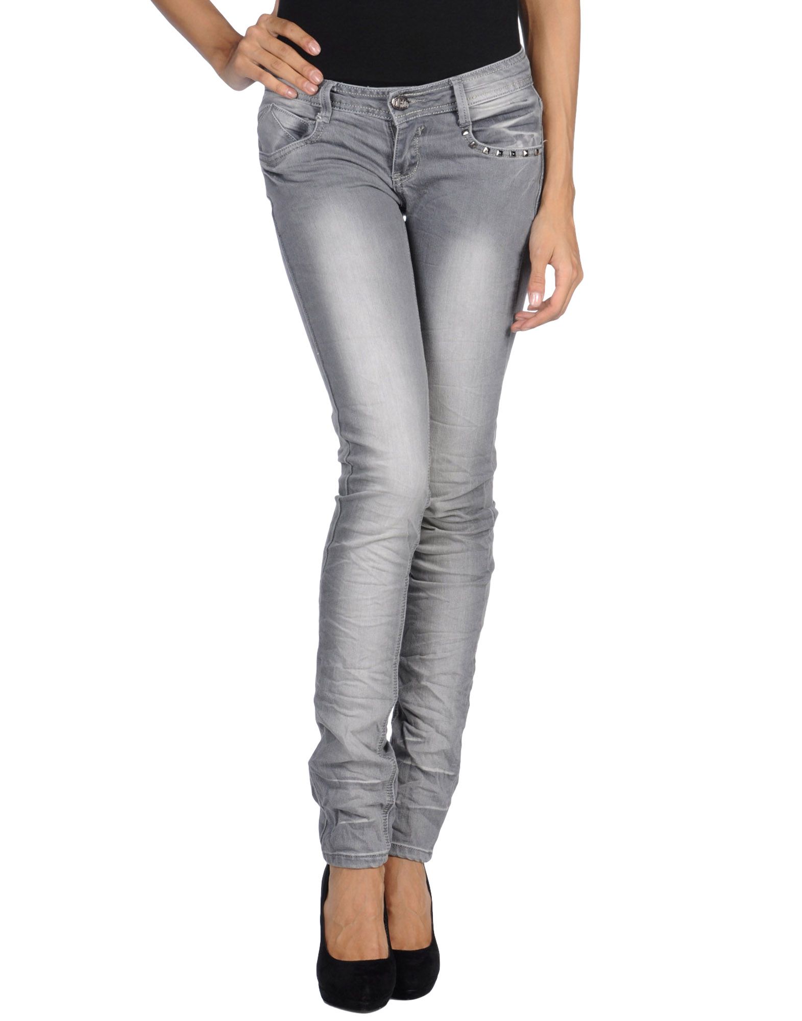 Foto Custo Barcelona Pantalones Vaqueros Mujer Gris