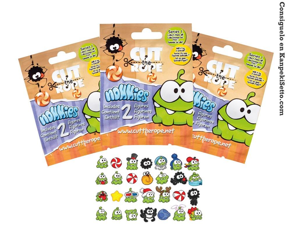 Foto Cut The Rope Exspositor De 20 Packs Con Minifiguras Nommies