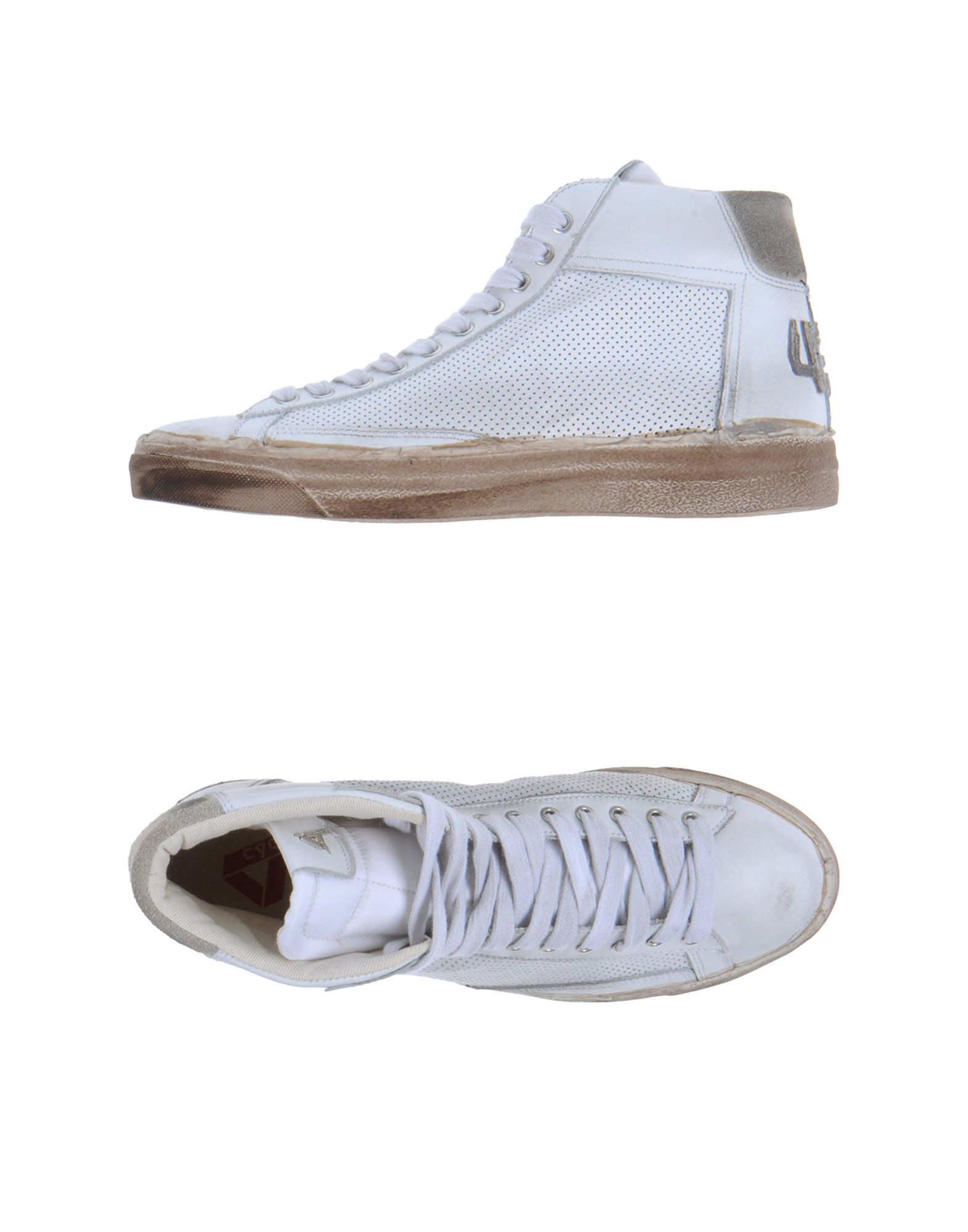 Foto Cycle Sneakers Altas Hombre Blanco