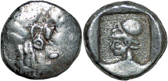 Foto Cyprus stater 480-460Bc