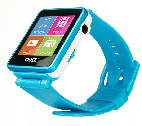 Foto D-Jix Reloj MP3 FM 4 Gb - turquesa