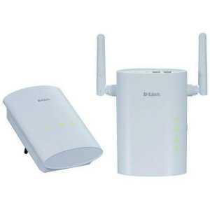 Foto D-link kit de puesta en marcha cpl homeplug av wireless-n dhp-w307av
