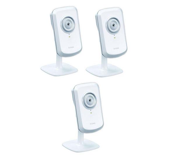 Foto D-Link Pack de 3 cámaras IP WiFi-N mydlink DCS-930L
