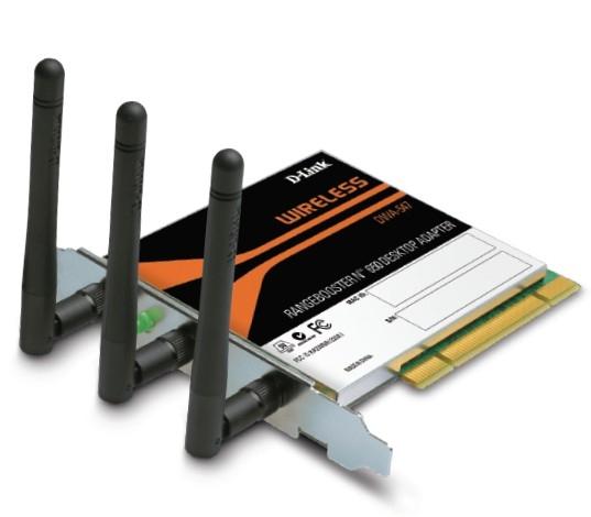 Foto D-link rangebooster n 650 desktop adapter dwa-547
