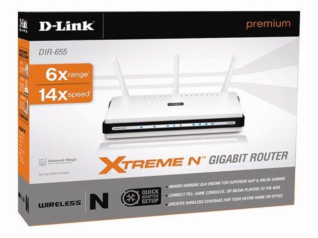 Foto D-Link Xtreme N Gigabit Router DIR-655