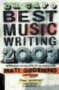 Foto Da capo best music writing 2003 (en papel)