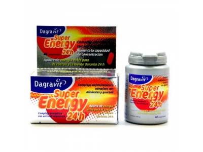 Foto Dagravit Super Energy 24 h 40 Comprimidos