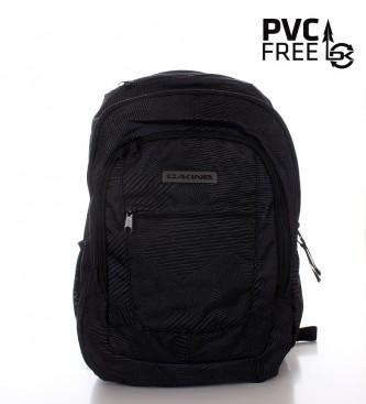 Foto Dakine. Mochila Element Patches negro, rayas gris-46x31x18 cm / 23 lit