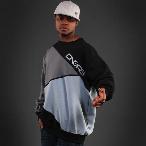 Foto Dangerous DNGRS Break Rock sudadera negra talla S