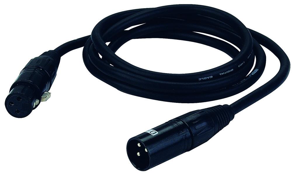 Foto Dap Audio Cable Dmx 10 M Xlr 3 Polos