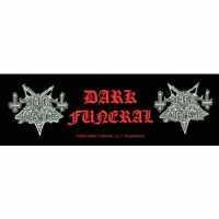 Foto Dark Funeral : Aufnäher - Logo [size 20 Cm X 7 Cm] : Merch