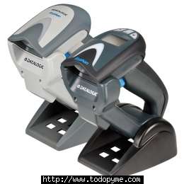 Foto Datalogic Gryphon GM4100, 1D, white [cordless scanner, retail, 1D, lin