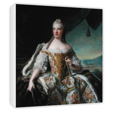 Foto Dauphine Marie-Josephe de Saxe (1731-67).. - Art Canvas