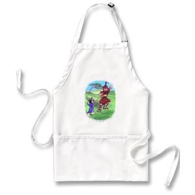 Foto David And Goliath Delantal