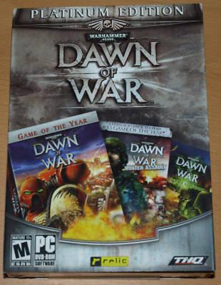 Foto Dawn Of War Warhammer 40000 Platinum Edition Juego+2exp