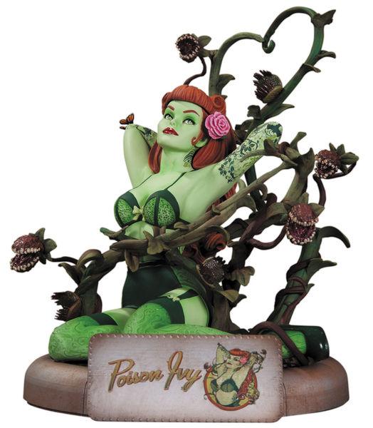 Foto Dc Comics Bombshells Estatua Poison Ivy 18 Cm