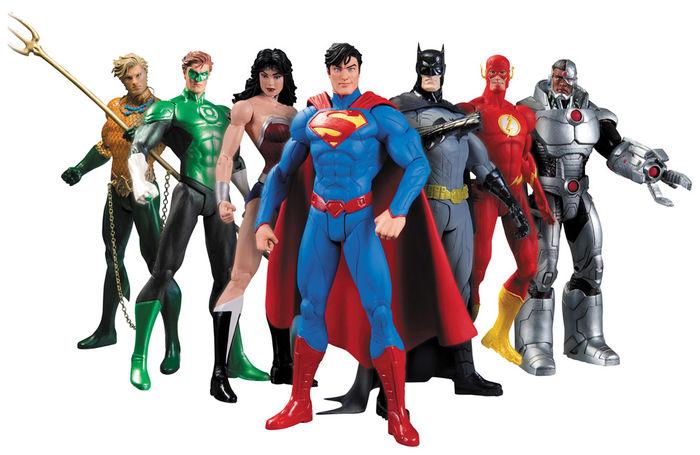 Foto Dc Comics Box Set Figuras Justice League We Can Be Heroes 17 Cm
