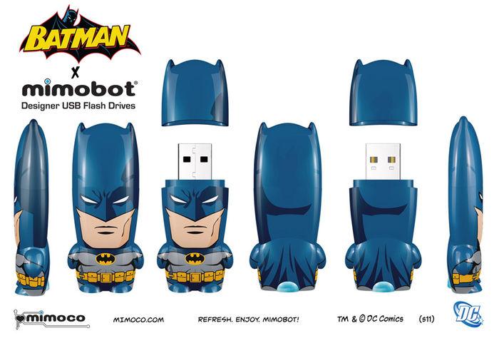 Foto Dc Comics Mimobot Memoria Usb Batman 8 Gb